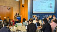 Ministro Carlos Fernández en el Macro Week 2024, en EEUU