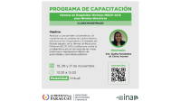 Flyer del Programa de Capacitación MECIP