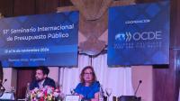 Teodora Recalde en Seminario Internacional sobre Presupuesto Público