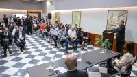 Ministro Fernández en acto de lanzamiento del FOGAE