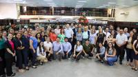 Recorrido del ministro Fernández Valdovinos a varias dependencias  