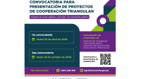 Flyer Cooperación Triangular