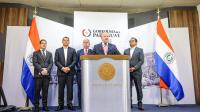 Conferencia de prensa Mburuvicha Róga Consejo de Ministros 