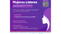 Flyer Mujeres Líderes