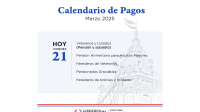 Flyer de pago a veteranos