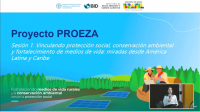 Flyer presentación PROEZA
