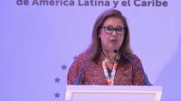 Gerente Teodora Recalde en El Salvador