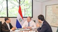 Reunión del Ministro Fernández Valdovinos con presidente de la ANDE 