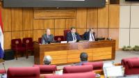Ministro Fernández Valdovinos en comisión del Senado