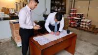 Acto de entrega de papeles al MSP 