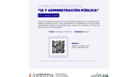 MEF inicia el ciclo de charlas magistrales internacionales con el tema “IA y Administración Pública