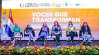 Teodora Recalde en Seminario Voces que transforman 