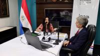 Viceministra Picaso y Fernando Benavente sobre Ley de la Función Pública