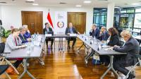 Reunión con congresistas de EEUU