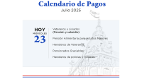 Flyer pago de pensiones