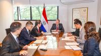 Reunión del ministro Carlos Fernández con embajador de Japón 