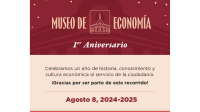 Flyer Museo 1 año de creación 
