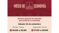 Flyer Museo día de la juventud 