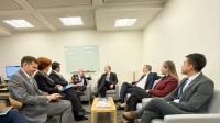 Reunión con Rodrigo Valdés del FMI 