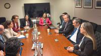 Reunión con la vicepresidenta del BM Susana Cordeiro Guerra