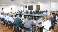 Reunión sobre Caja Fiscal con el sector militar 