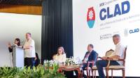Ministro Carlos Fernández en CLAD 