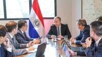 Misión del Fondo Monetario Internacional (FMI) en Asunción con el Ministro Fernández Valdovinos