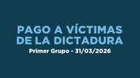 Pago a Víctimas de la Dictadura