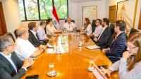 Reunión de ministro con vialeras