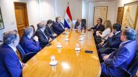 Ministro recibió a integrantes de la Asoban