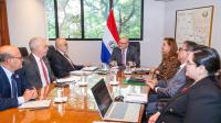 Reunión de Ministro con representante del BID