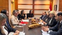 Reunión de Andrea Picaso con Poder Judicial
