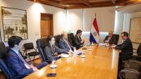 Reunión ministro con representantes del Banco Itaú