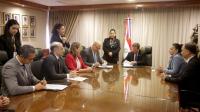 Firma de acuerdo entre el MEF y CSJ