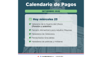 pago a veterano, adultos mayores y otros pensionados del Estado