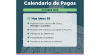 pago a veterano, adultos mayores y otros