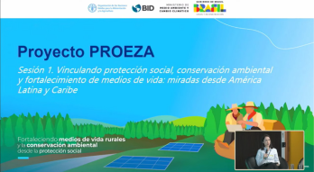 Flyer presentación PROEZA