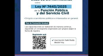 Flyer Ley de la Función Pública 