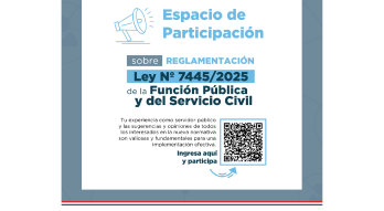 Flyer participación Ley N.º 7445 