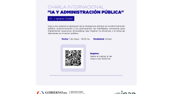MEF inicia el ciclo de charlas magistrales internacionales con el tema “IA y Administración Pública