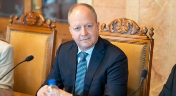 Ministro Carlos Fernández en Palacio