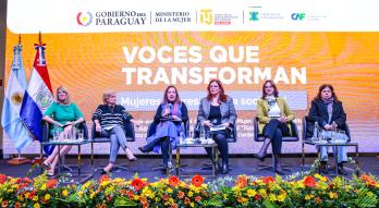 Teodora Recalde en Seminario Voces que transforman 