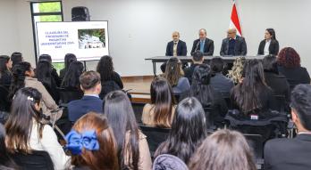 Acto de clausura del Programa de Pasantías Universitarias