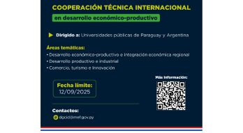 Flyer Cooperación Internacional 