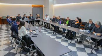 Reunión con docentes sobre Caja Fiscal 