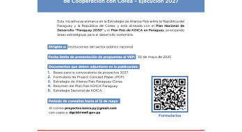 Flyer capacitación Corea 