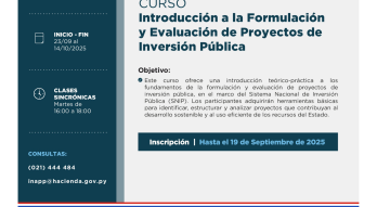 Flyer INAPP Inversión Pública 