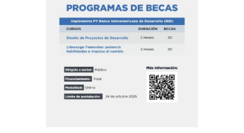 Flyer Becas BID 