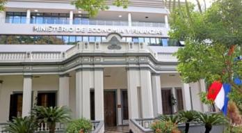 Fachada del Ministerio de Economía y Finanzas 