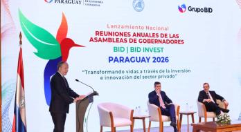 Lanzamiento de Paraguay como sede de la Asamblea del BID en el 2026 